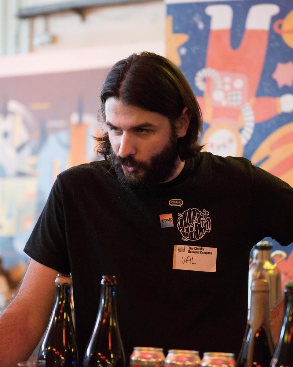 Valentin, brasseur de Chubby Brewing